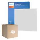 Lot 4x Philips Panneau LED Ledinaire RC065B G5 28W 3400lm - 830-840 CCT | 60x60cm - UGR 