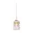 It's about RoMi Hanglamp Verona Glas Bruin | Geschikt voor 1x E27 