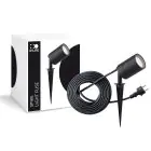 D'Lite Prikspot Fuse Aansluitsnoer Zwart | IP65 - Geschikt voor 1x GU10 | incl. cable 2 Meter