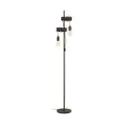 Eglo Vloerlamp Townshend 4 Staal Bruin Zwart | IP20 - Geschikt voor 2x E27 